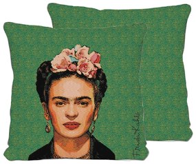 Pernă Madre Selva Frida, 45 x 45 cm, verde