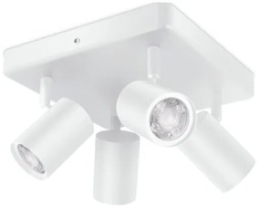 WiZ LED RGBW spot reglabil IMAGEO 4xGU10/4,9W/230V alb Wi-Fi