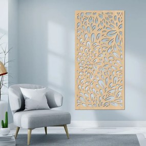 SENTOP | Pictură abstractă cu flori pe perete | PINIIA