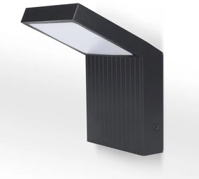 Brilagi - Aplica de exterior LED RIANO, 8W, 230V, antracit, IP65