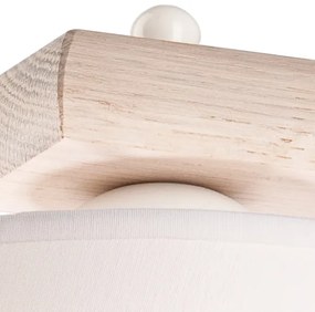 Aplica de perete 1xE27/60W/230V stejar