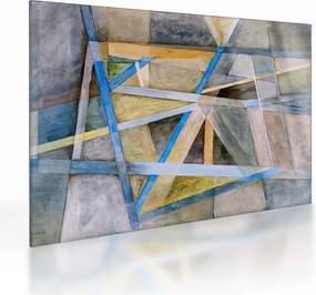 Tablou pe sticlă - Abstract (70x50 cm)