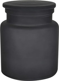 Organizator de baie gri închis pentru dischete demachiante, din sticlă Yoko – Spirella