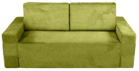 Canapea multifunctionala Smart 2 in 1, 177x80x70 cm, Lime