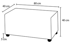 Taburete Urlenzzo (albastru). 1107269