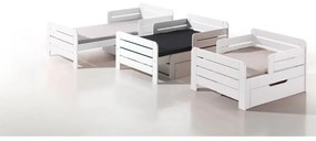 Sertar pentru sub pat de copii alb 90x140 cm Jumper – Vipack