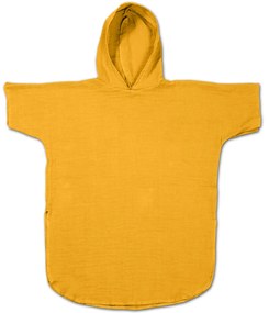 Prosop plaja - Poncho copii din muselina absorbanta Kidizi Curry 3-6 ani RESIGILAT