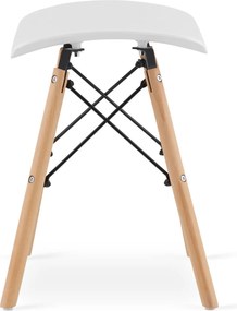 PROMOTIE Taburet alb KORFU II. calitate secundara