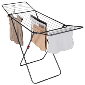 WENKO CHAMPION - Uscător de rufe, 170 x 98 cm, negru (63015100)