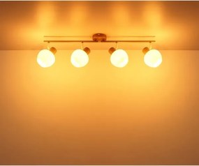 Globo 54662-4 - Plafonieră cu spoturi EILEEN 4xE27/40W/230V
