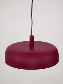 Lustra suspendata LED 2700K NOELIA bordeaux 40cm