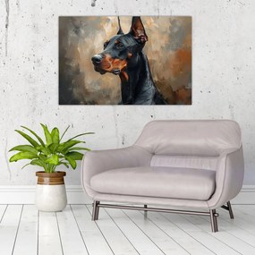 Tablou - Portretul lui Dobrman (90x60 cm)