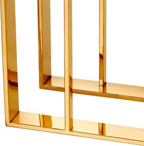 Masuta laterala design LUX Pierre auriu 112039 HZ