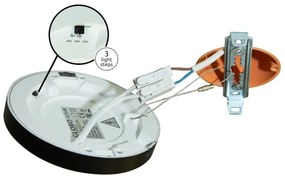 Plafonieră LED Globo 12379-24W LASSE LED/24W/230V