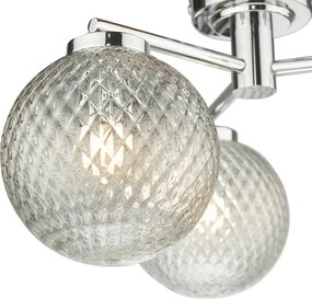Där Lighting WAY5350 - Lustră aplicată pentru baie WAYNE 3xG9/3W/230V IP44 crom