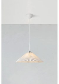 Lustră albă ø 50 cm Plisado – Markslöjd