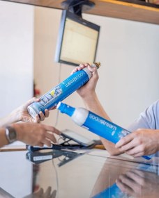 Reincarcare butelie CO2 pentru aparat sifon Sodastream 1032311000 ( cilindru albastru)