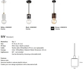 Pendul design clasic Siv maro