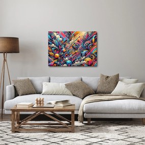 Tablou - Graffiti multicolor (70x50 cm)