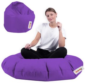 Fotoliu Puf Bean Bag Iyzi 100 Cushion Pouf, Violet