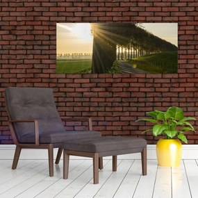 Tablou cu alee (120x50 cm)
