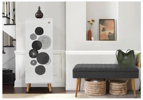 Mobilier hol Beside 39 (alb + antracit). 1094012