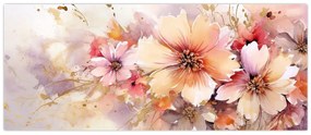 Tablou - Flori (120x50 cm)
