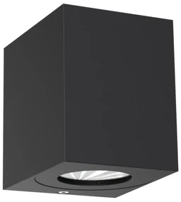 Aplica LED de exterior iluminat ambiental IP44 Canto Kubi 2 negru