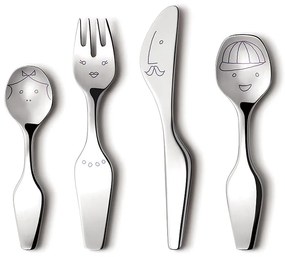 Tacâmuri pentru copii Twist family, 4 buc - Georg Jensen