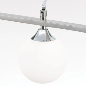 Lustra suspendata design modern SNOWWHITE 5L crom satin