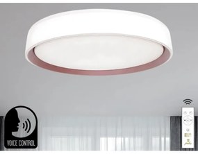 Plafonieră LED dimabilă cu control vocal OPAL LED/48W/230V + telecomandă