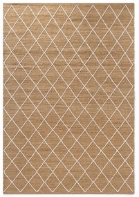 Covor în culoare naturală țesut manual din iută 80x150 cm Kunu – Hanse Home