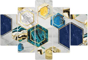 Tablou - Compoziție de marmură (150x105 cm)