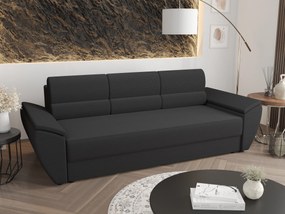 Canapea două locuri Radiant (Negru). 1056832