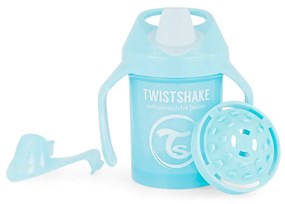 Cană de antrenament cu anticurgere Twistshake230 ml, albastru