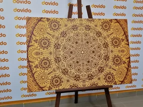 Tablou Mandala ornamentală cu dantelă