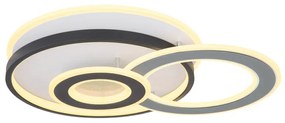 Plafoniera LED design modern Brienna alb, gri