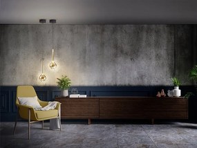 Pendul LED design modern Essenza negru, auriu