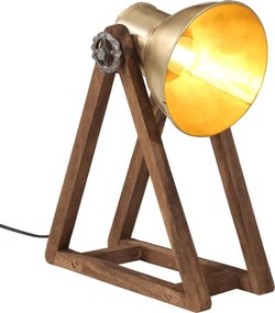 vidaXL Lampă de birou 25 W, alamă antichizată, 30x17x40 cm, E27