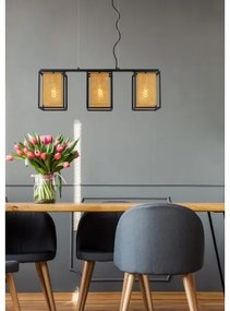 Lucide 21422/03/30 – Lustră LED pe cablu SANSA 3×E27/40W/230V