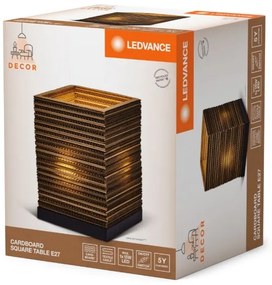 Lampă de masă Ledvance DECOR CARDBOARD 1xE27/15W/230V 20x20 cm