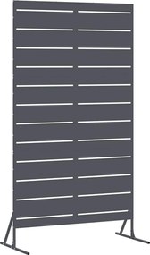 vidaXL Ecran de intimitate Antracit 100 x 50 x 180 cm Oțel