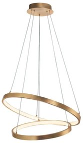 Lustra moderna suspendata, diametru 60cm, LED Leon