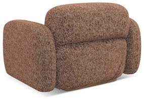 Fotoliu modular portocaliu/maro Ailani – Makamii