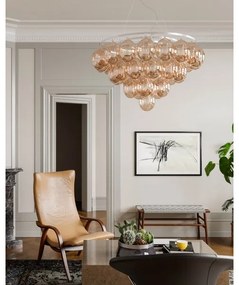 ByRydens 4201310-5503 - Candelabru suspendat pe cablu GROSS GIANT 8xE27/8W/230V