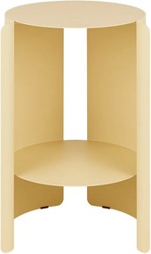 Măsuță auxiliară rotundă din oțel ø 32 cm Wa – noo.ma