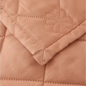 Patura de vara HEARTIX 140x200 cm, portocaliu