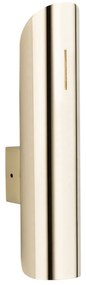 Aplica de perete cu iluminat up/down AKRON aurie