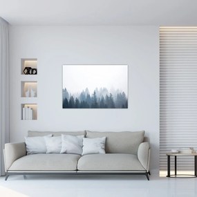 Tablou - Pădure cețoasă (90x60 cm)