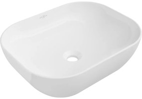 Mexen Rosa lavoar de blat 50 x 40 cm, alb - 21095000